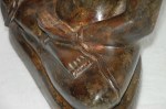 Antiker sitzender Buddha aus Thailand